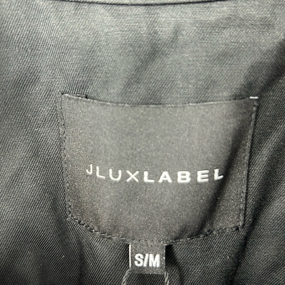 jlux label NWT trench coat women’s small/medium - Picture 5 of 12